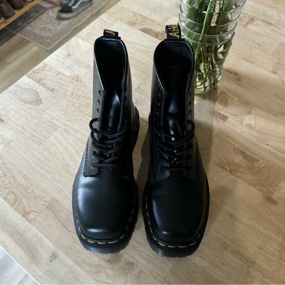 Dr. Martens 1460 Bex Squared Lace Up Boots - Picture 3 of 5